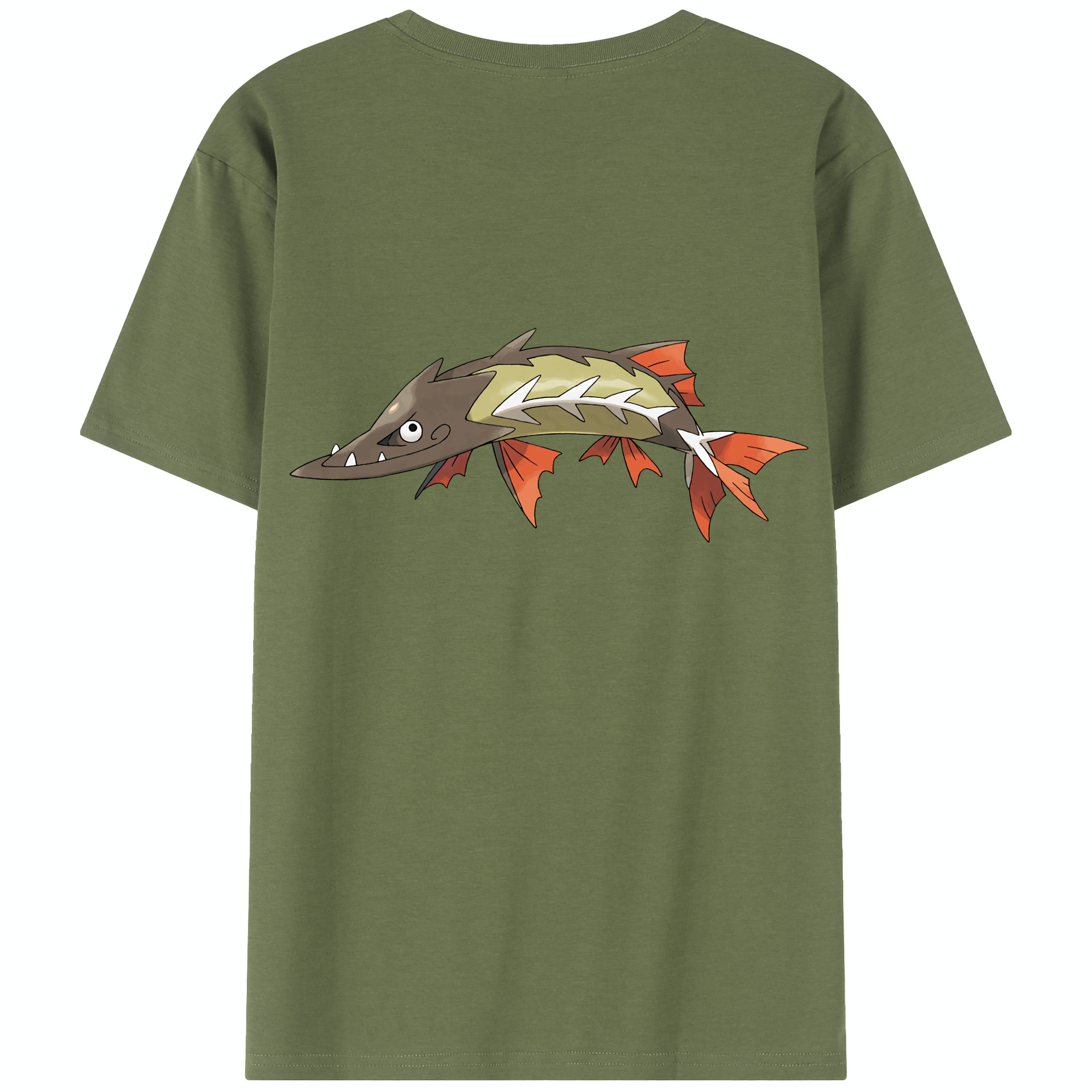 （画像用） ポケットモンスター Pokémon 綿100％半袖Tシャツ（背面プリント）
